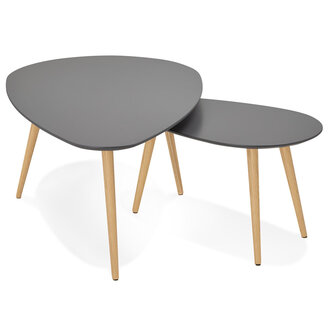 Donkergrijze, design mimiset &#039;TETRYS&#039;