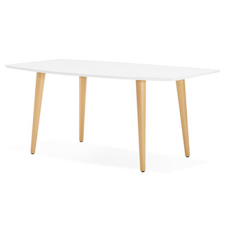 Uitschuifbare, design eettafel &#039;ESKIMO&#039; in Scandinavische stijl - 170(270)x100 cm
