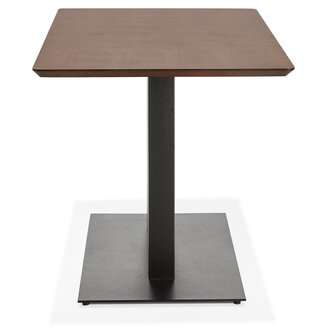 Design tafel / bureau &#039;ZUMBA&#039; met notenhouten afwerking - 150x70 cm