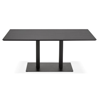 Design tafel / bureau &#039;ZUMBA&#039; zwart - 180x90 cm