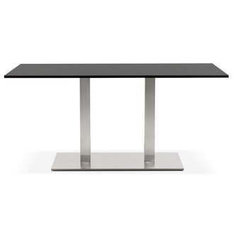 Design tafel / bureau &#039;DENVER&#039; zwart - 160x80 cm