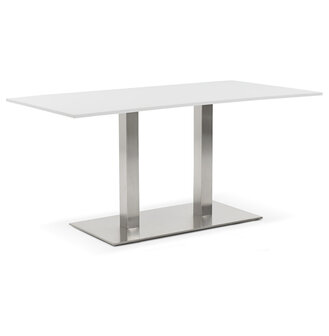 Design tafel / bureau &#039;DENVER&#039; wit - 160x80 cm