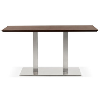 Design tafel / bureau &#039;MAMBO&#039; met notenhouten afwerking - 150x70 cm