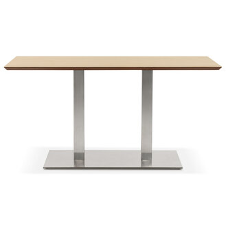 Design tafel / bureau &#039;MAMBO&#039; met natuurlijk houten afwerking - 150x70 cm