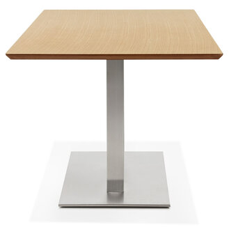 Design tafel / bureau &#039;MAMBO&#039; met natuurlijk houten afwerking - 180x90 cm