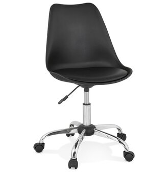 Zwarte design bureaustoel &#039;MONKY&#039;