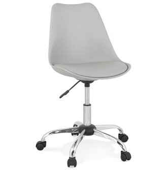 Grijze design bureaustoel &#039;MONKY&#039;