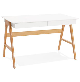 Recht, wit design bureau &#039;SIROKO&#039; in Scandinavische stijl - 120x70 cm