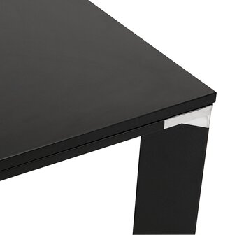 Hoge tafel/bureau van zwart hout &#039;XLINE HIGH TABLE&#039; - 140x70 cm