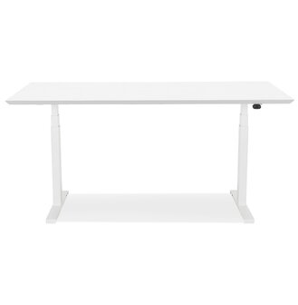 Witte elektrische zit/sta-bureau &#039;BIONIK&#039; - 150x70 cm
