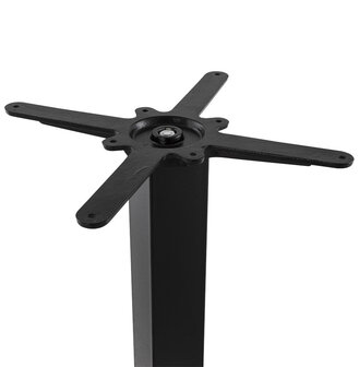 Tafelvoet &#039;NERO XL&#039; 75 uit zwart geverfd metaal