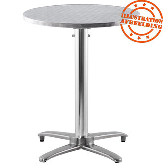 Tafelvoet &#039;PRATIK&#039; 75 uit aluminium
