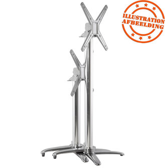 Tafelvoet &#039;PRATIK&#039; 110 uit aluminium