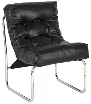 Zwarte loungezetel &#039;LOFT&#039;