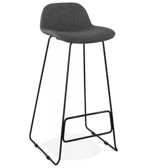 Design barkruk &#039;MOSKOW&#039; zwart industri&euml;le stijl