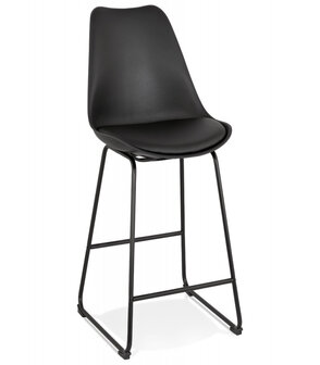Zwarte halfhoge kruk &#039;CHOKO MINI&#039;