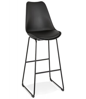 Zwarte design barkruk &#039;CHOKO&#039;