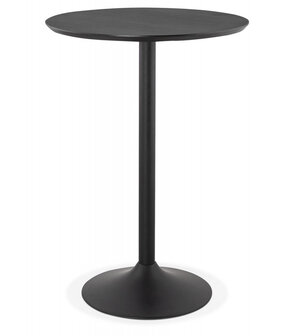 Staantafel / hoge tafel &#039;OSTERIA&#039; zwart - &Oslash; 90 cm