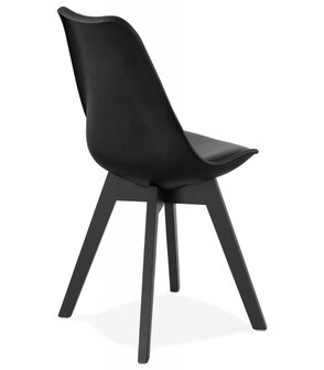 Designstoel &#039;TAPAS&#039; zwart