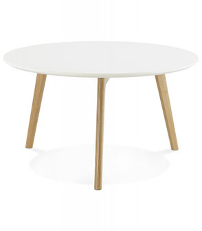Lage ronde salontafel &#039;KOFY&#039; Scandinavische stijl