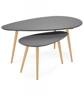 Donkergrijze, design mimiset &#039;TETRYS&#039;