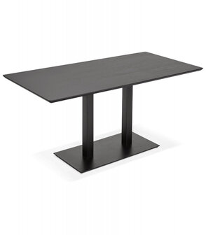 Design tafel / bureau &#039;ZUMBA&#039; zwart - 180x90 cm