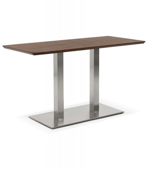 Design tafel / bureau &#039;MAMBO&#039; met notenhouten afwerking - 150x70 cm