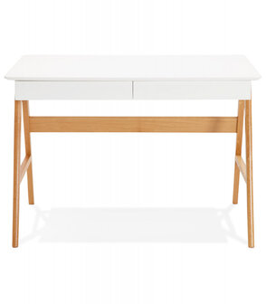 Recht, wit design bureau &#039;SIROKO&#039; in Scandinavische stijl - 120x70 cm