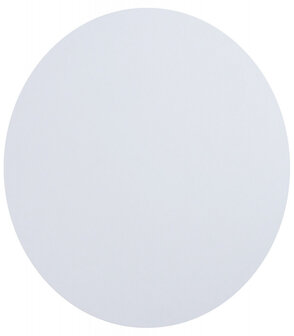 Wit, rond tafelblad &#039;RINGO&#039; &Oslash; 70cm