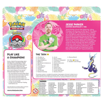 Pok&eacute;mon Deck WCS 2024 Hawaii - Jesse Parker
