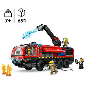LEGO City - Luchthaven brandweertruck