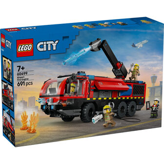 LEGO City - Luchthaven brandweertruck