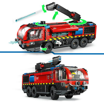LEGO City - Luchthaven brandweertruck