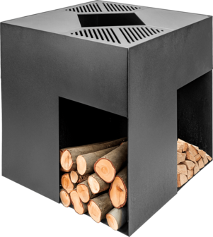 Barbecue Plancha GIGLIO Zwart