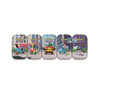 Lumiose City Mini Tin Display