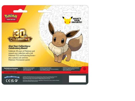 30th Celebration 2-Pack Blister Eevee