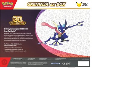 30th Celebration Greninja ex Box