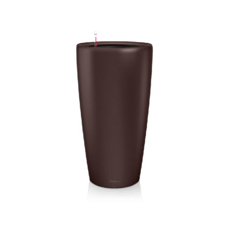 Lechuza Rondo premium 32 Espresso metallic