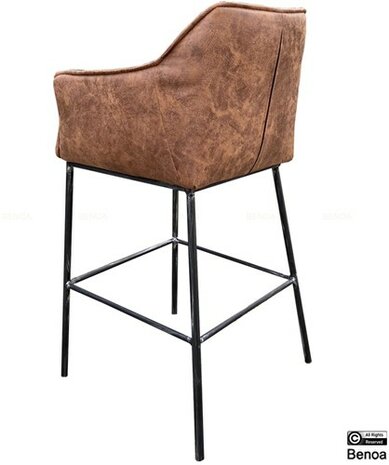 Barstoel Boston 803 Cognac
