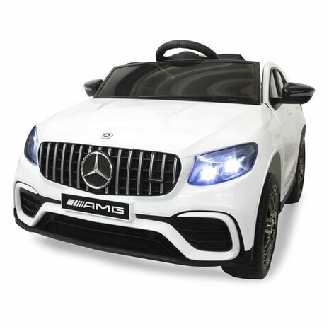 Accuvoertuig Mercedes-Benz AMG GLC 63 S Coupe Wit