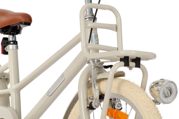 AMIGO Urban Aluminium Frame 18 Inch Meisjes Terugtraprem Zandbruin