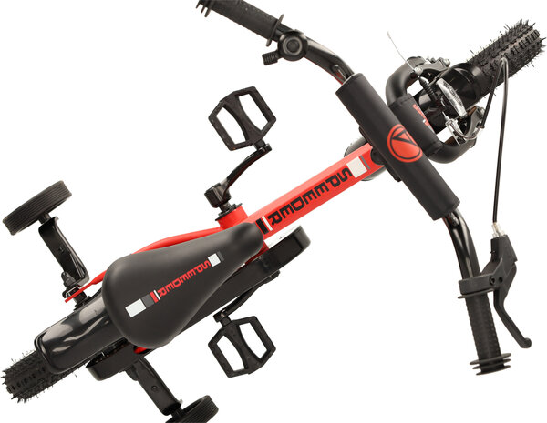 AMIGO Speeder 16 Inch Jongens Terugtraprem Rood/Zwart