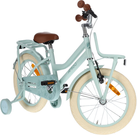 AMIGO Bella 16 Inch Meisjes Terugtraprem Groen
