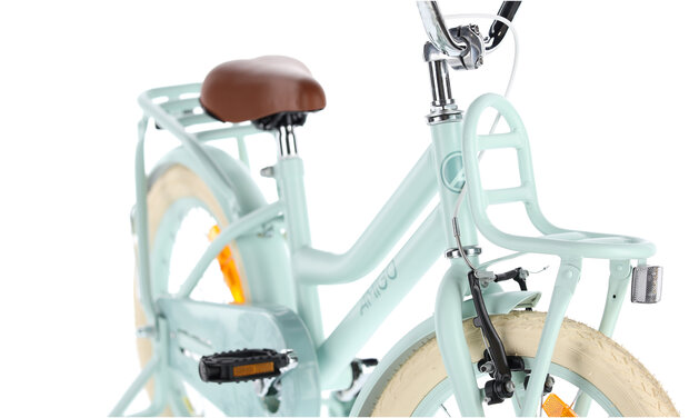 AMIGO Bella 16 Inch Meisjes Terugtraprem Groen