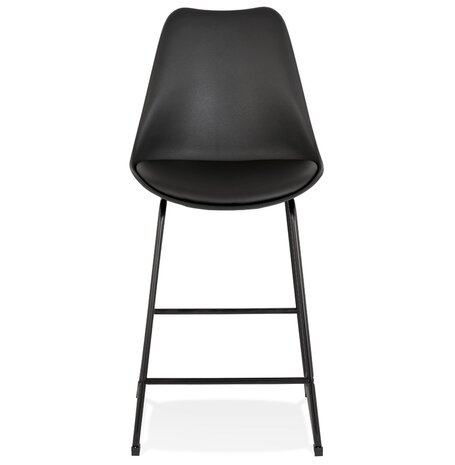 Zwarte halfhoge kruk 'CHOKO MINI'