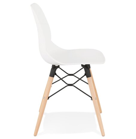 Witte moderne Scandinavische stoel 'EPIK'