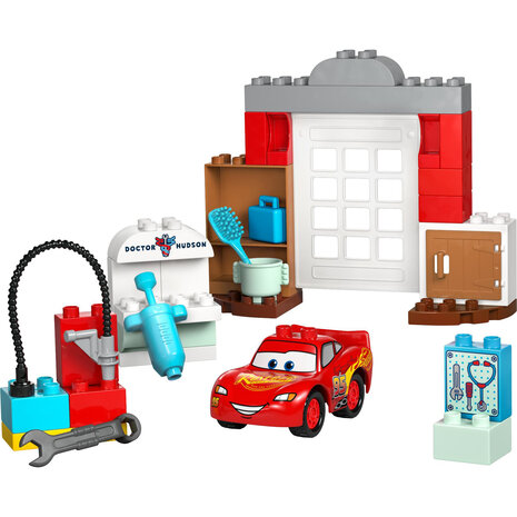 LEGO 10456 DUPLO Disney Mcqueens Bezoek Aan Docs Garage
