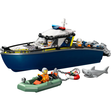 LEGO City Police Achtervolging Met Politieboot