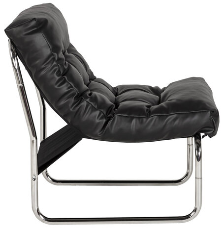 Zwarte loungezetel 'LOFT'