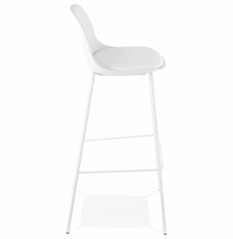Industriële witte barkurk 'COOKIE'